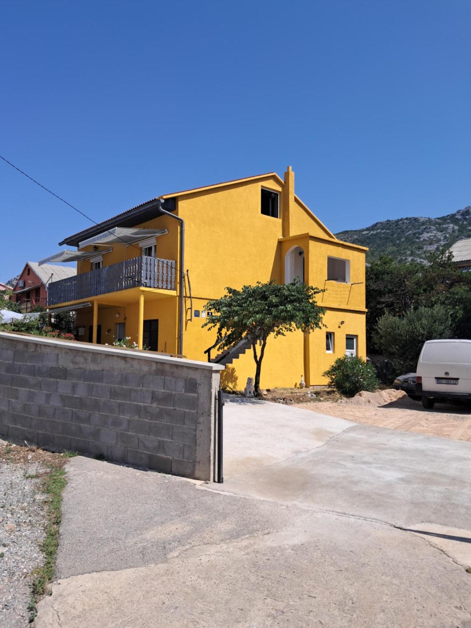 Apartments Mara Bela Karlobag Dış mekan fotoğraf